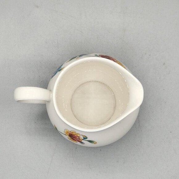 Verastone by Noritake Asian Bouquet Creamer Japan White 4" 9301W41 - Picture 5 of 9